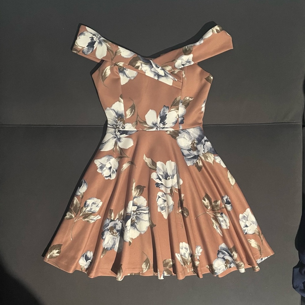 Off the shoulder dress